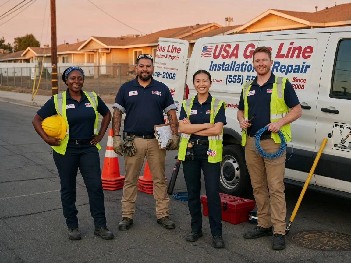 Gas Line Installation company in Raymond, IA